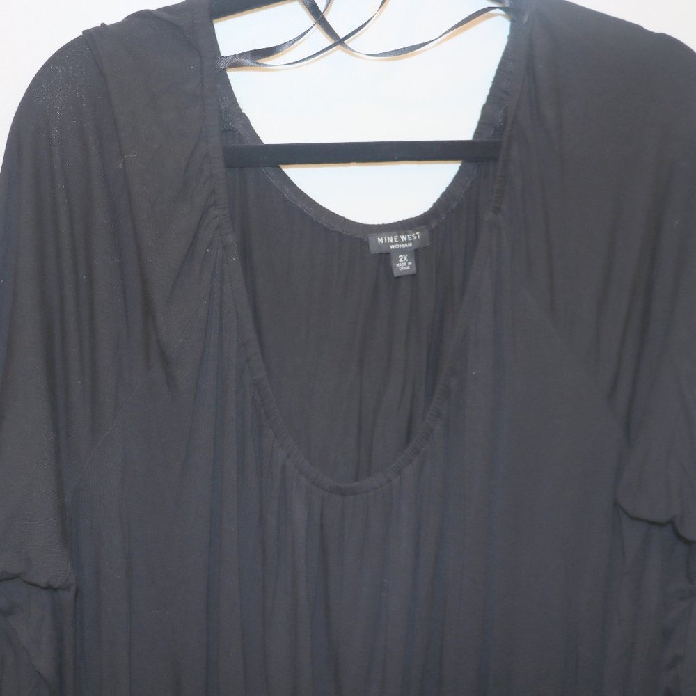 Nine West Woman, 2X, Black Dress